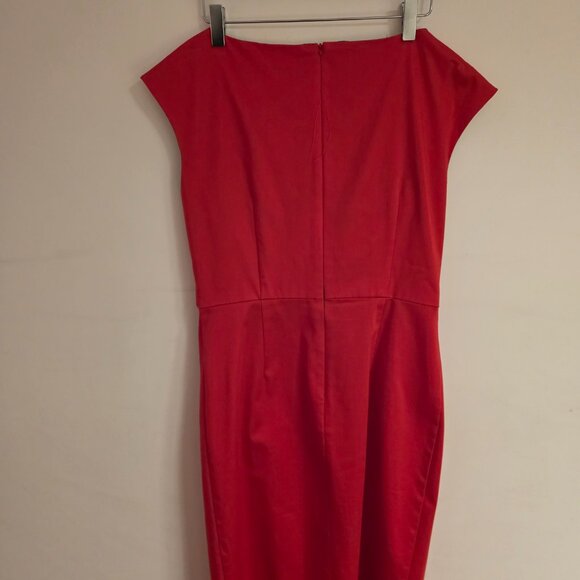 Donna Ricco Red Sheath Dress โ Size 10 (Never Worn) - Picture 3 of 4